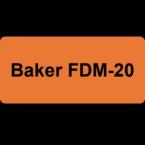 Baker FDM-20